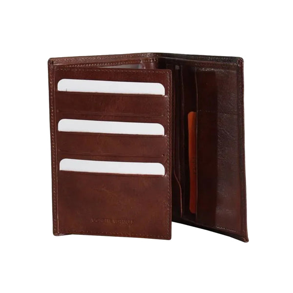 Portefeuille Cadwell Homme 100% Cuir de Vachette - Marron