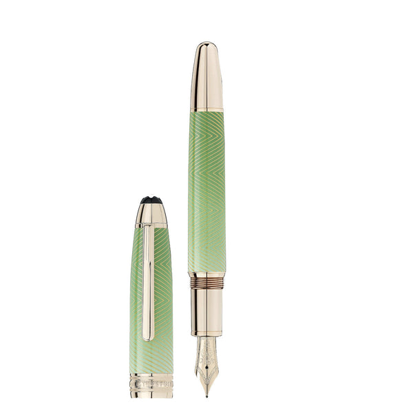 Stylo plume Meisterstück Calligraphy Solitaire Celadon Dégradé