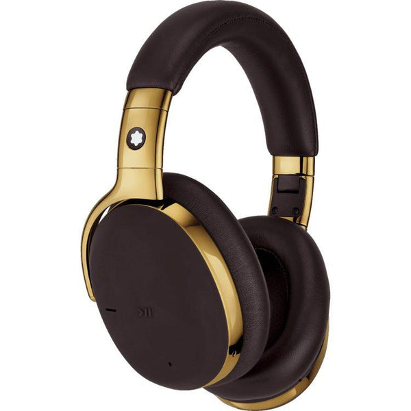 Casque de voyage connecté Montblanc MB 01 marron - Boutique-Officielle-Montblanc-Cannes