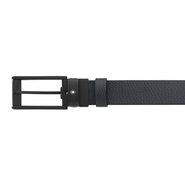 Ceinture Montblanc boucle PVD noir