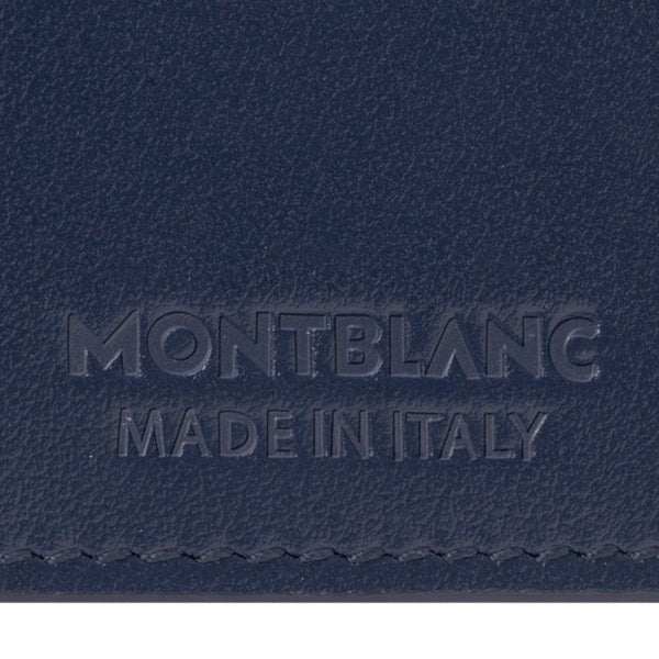 Porte-cartes 4cc Meisterstück en bleu encre de Montblanc