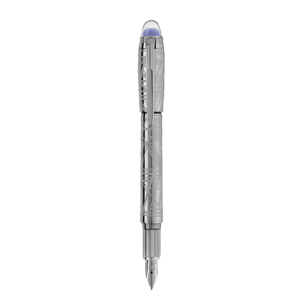 Stylo plume StarWalker SpaceBlue Métal (F)